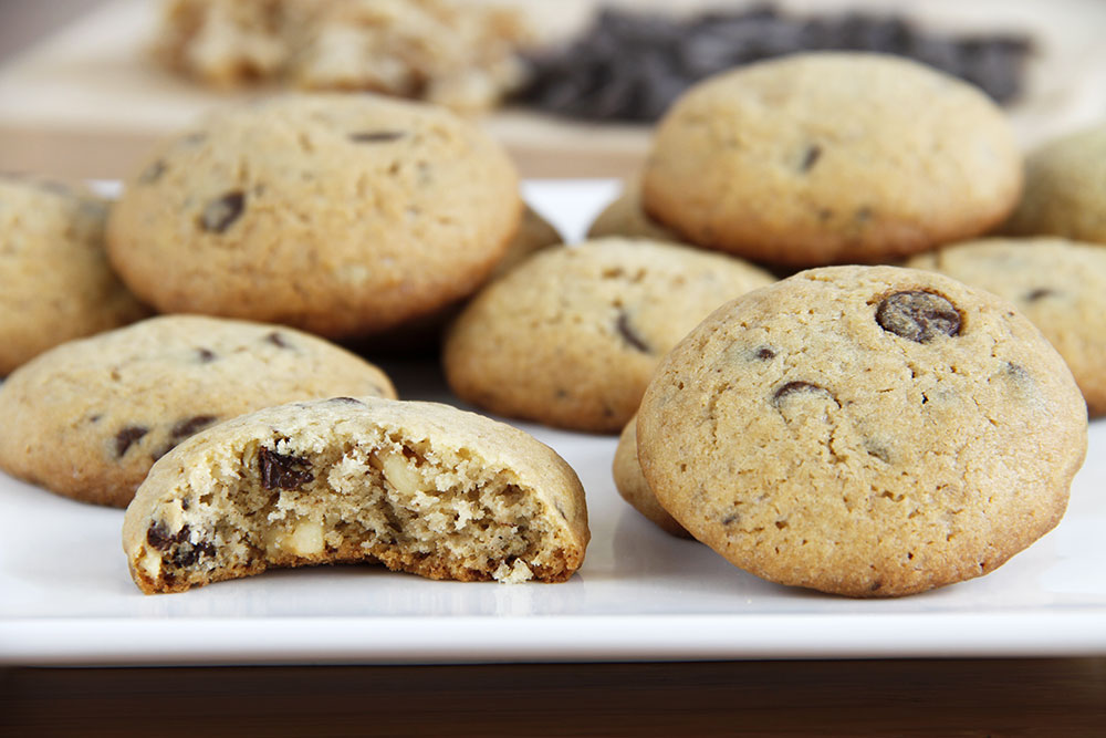 Cookies de chocolate y nuez