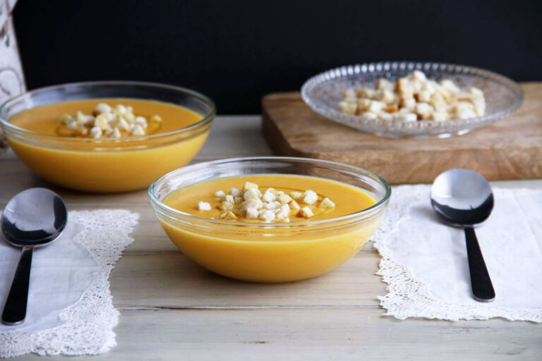 Crema de calabaza 11 Crema de calabaza