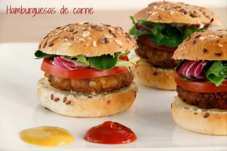 Hamburguesas de carne 7 Hamburguesas de carne