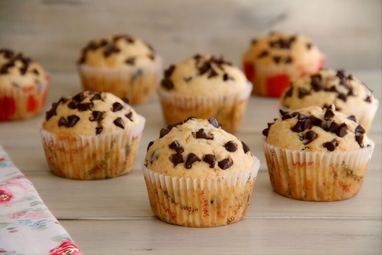 Muffins con pepitas de chocolate 5 Muffins con pepitas de chocolate