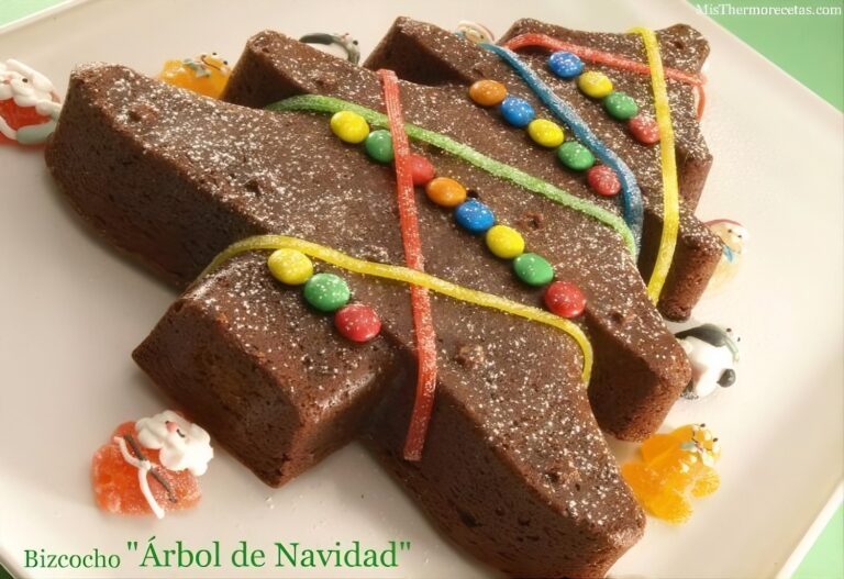 Bizcocho “Árbol de Navidad” (de chocolate)
