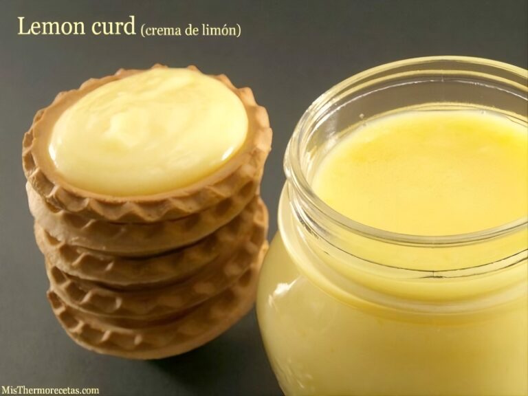 Lemon curd (crema de limón)