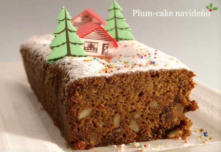 Plum-cake navideño 12 Plum-cake navideño