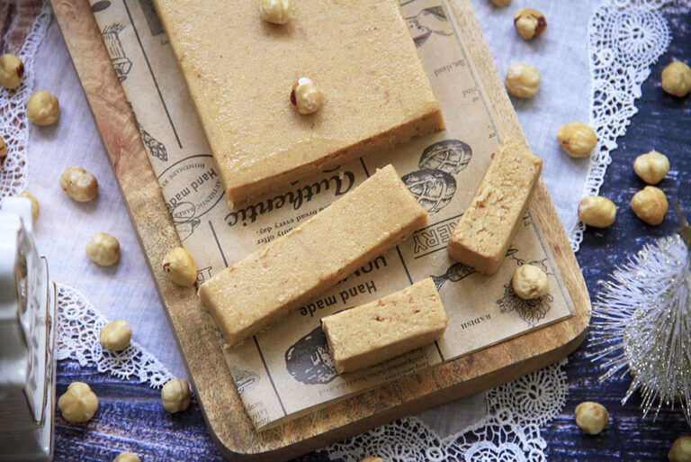 Turrón de avellanas