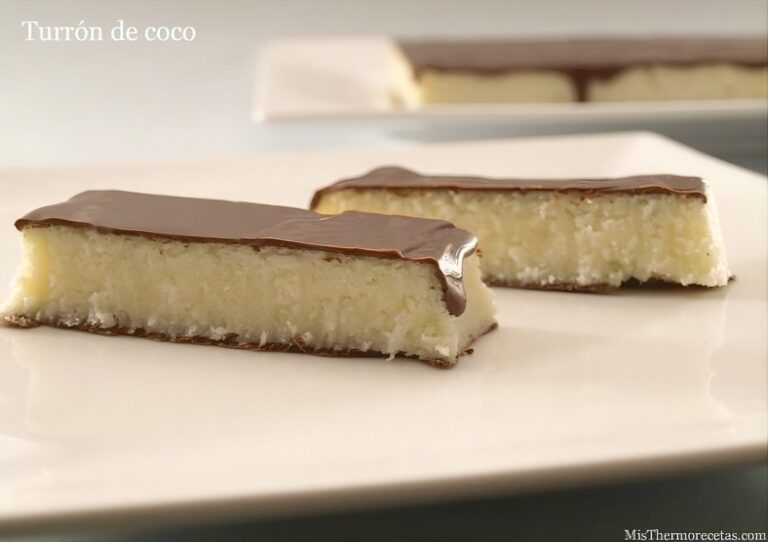 Turrón de coco y chocolate 3 Turrón de coco y chocolate