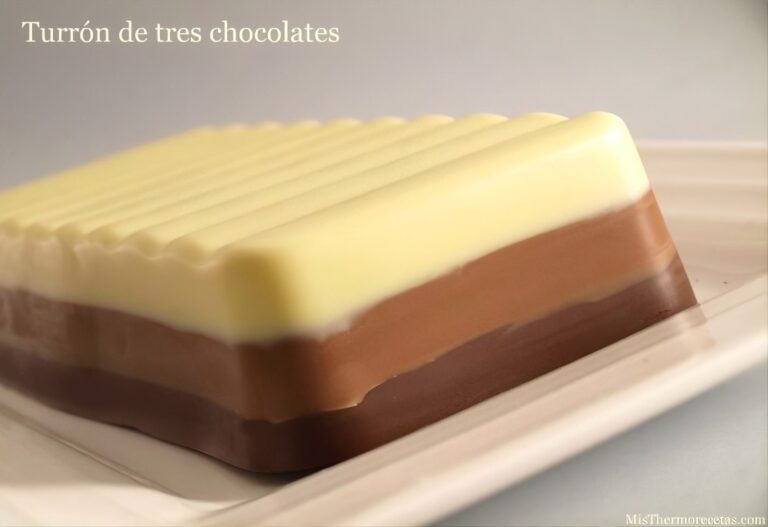 Turrón de tres chocolates 6 Turrón de tres chocolates