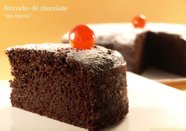 Bizcocho de chocolate "sin huevo" 6 Bizcocho de chocolate “sin huevo”