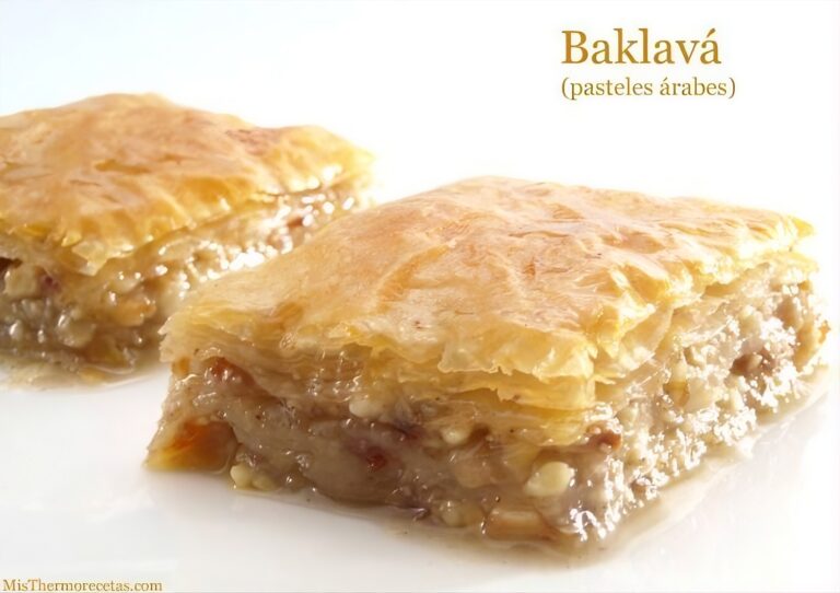 Baklavá (pasteles árabes)