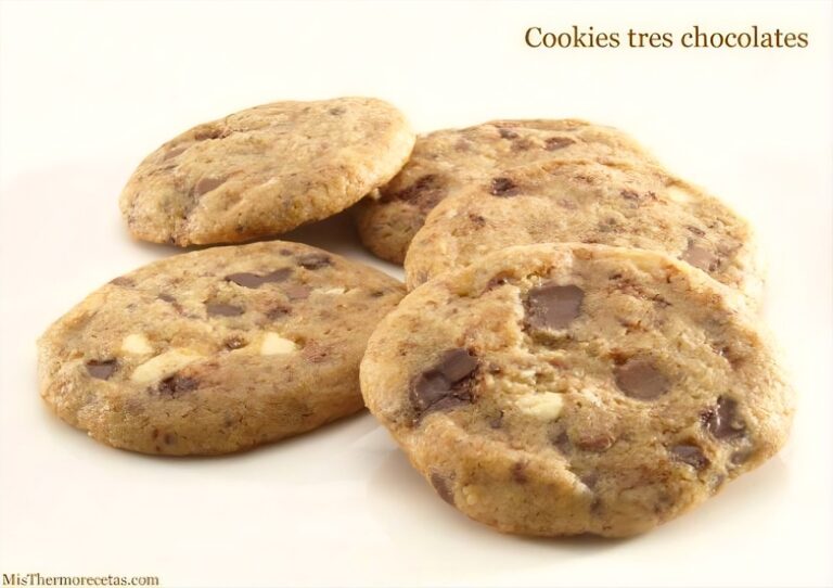 Cookies tres chocolates 5 Cookies tres chocolates