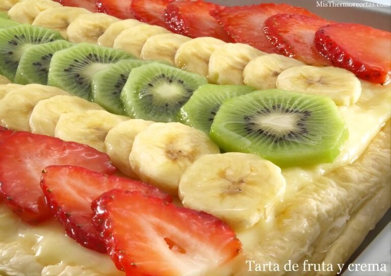 Tarta de fruta y crema 11 Tarta de fruta y crema