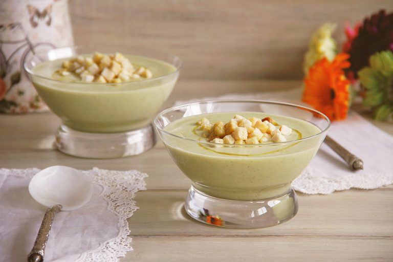 Crema de calabacín 4 Crema de calabacín