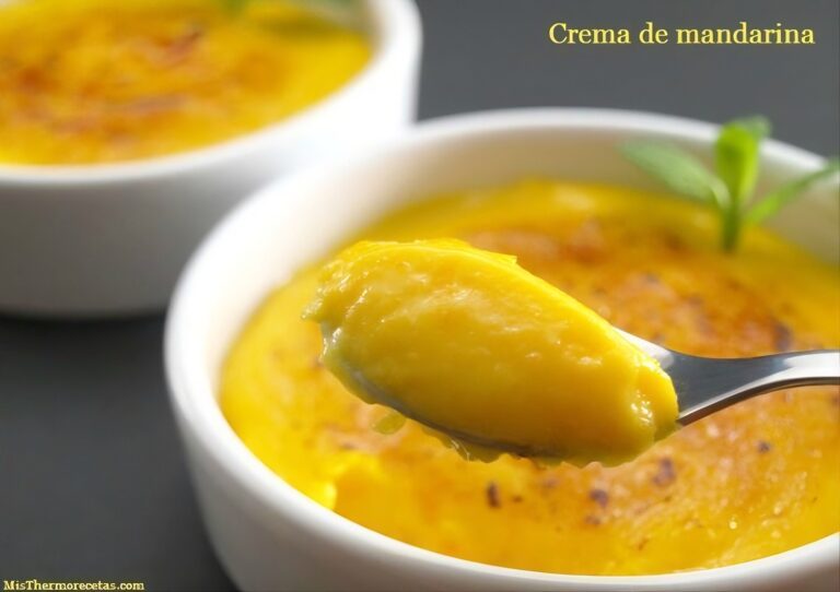 Crema de mandarina 12 Crema de mandarina