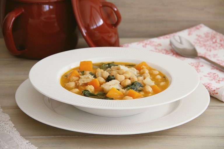Potaje de garbanzos con bacalao y acelgas 8 Potaje de garbanzos con bacalao y acelgas