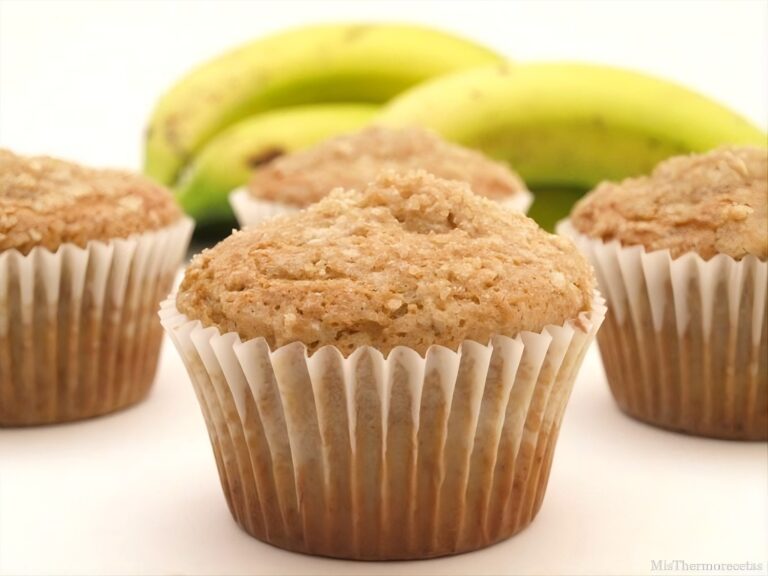 Muffins de plátano 9 Muffins de plátano