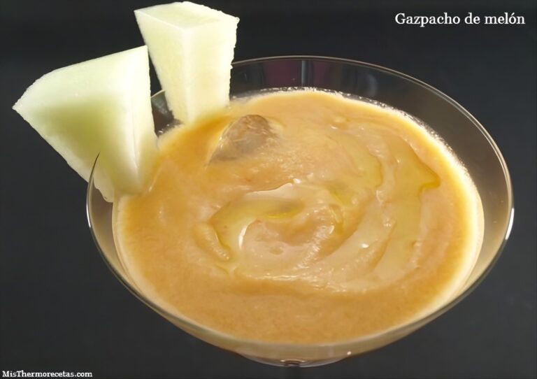 Gazpacho de melón 4 Gazpacho de melón