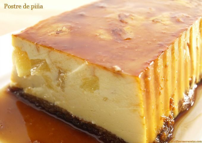 Postre de piña - Recetas Thermomix | MisThermorecetas