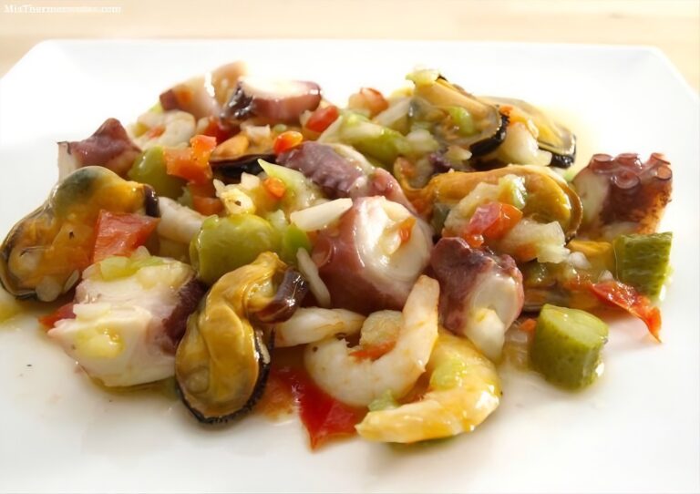 Pulpo en salpicón