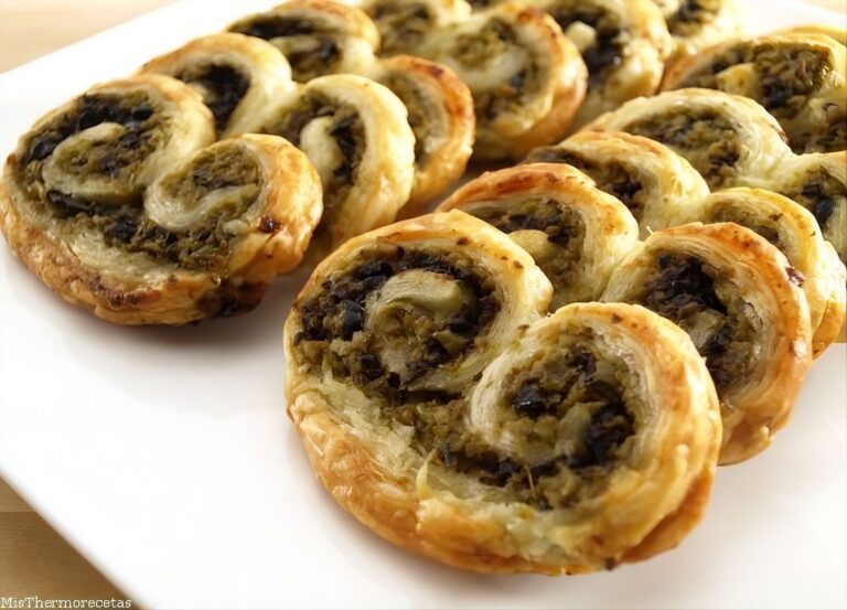 Palmeras con tapenade