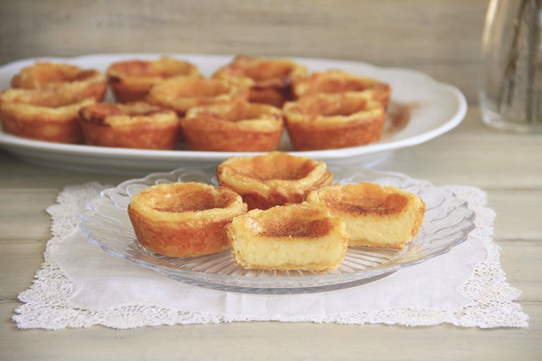 Tartaletas de crema portuguesas (Pastéis de Belém)