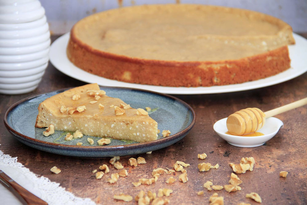 Tarta de requesón o Quesada gallega