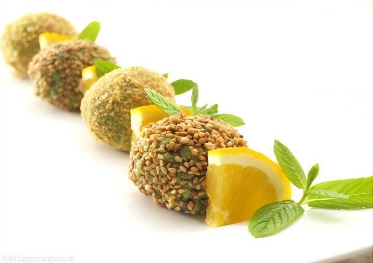 Falafel de guisantes