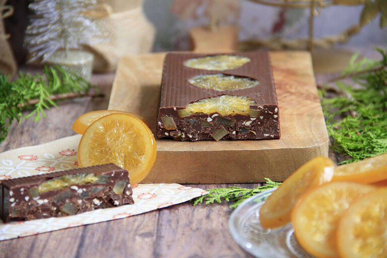 Turrón de chocolate y naranja 4 Turrón de chocolate y naranja