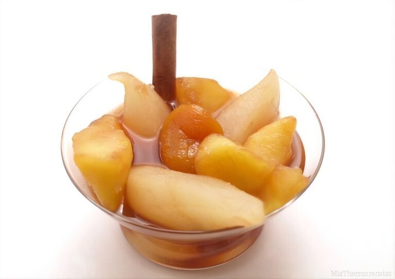Compota de manzanas y peras