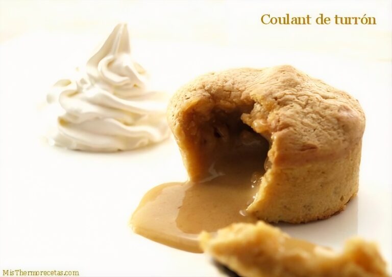 Coulant de turrón 6 Coulant de turrón