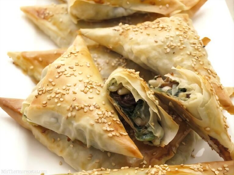 Crujientes de espinacas con roquefort 5 Crujientes de espinacas con roquefort