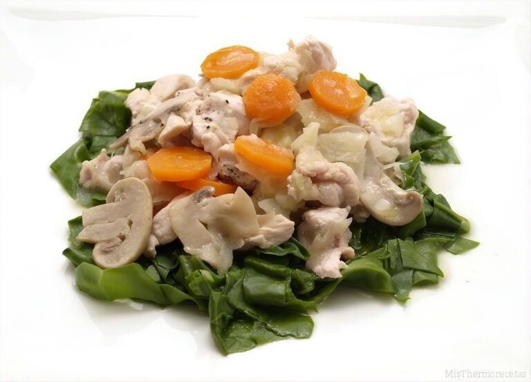 Acelgas con pollo y verduras 12 Acelgas con pollo y verduras
