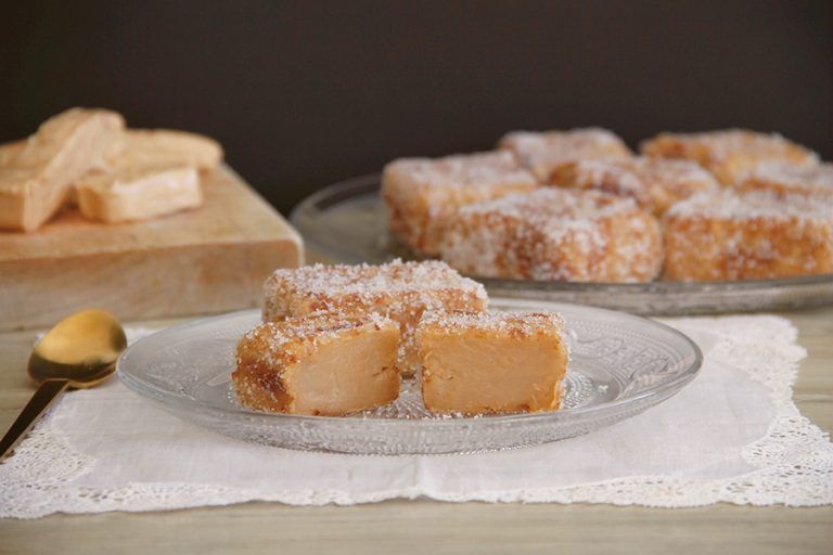Leche frita de turrón 8 Leche frita de turrón