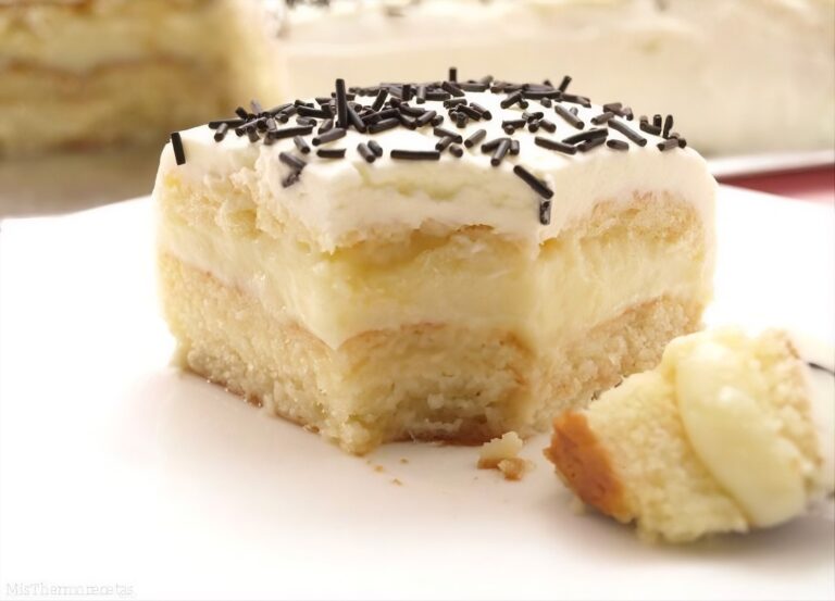 Tarta de piña con sobaos 4 Tarta de piña con sobaos