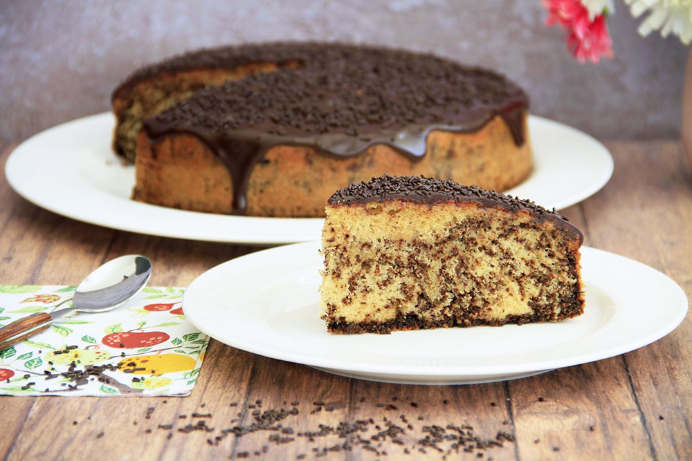 Bizcocho "hormigas de chocolate"