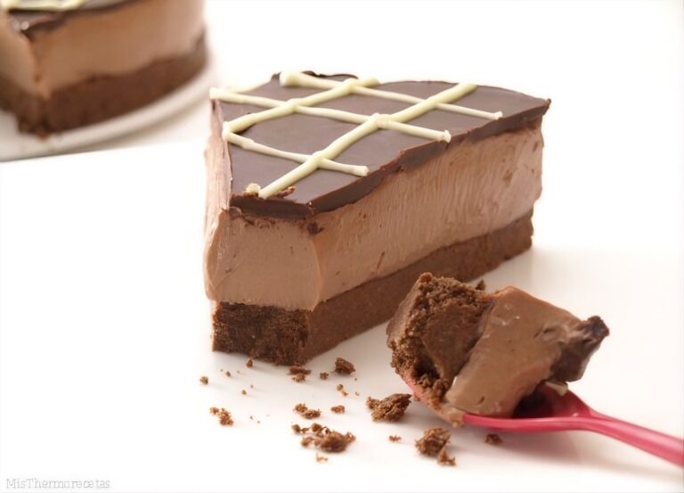Tarta de queso y chocolate (Chocolate cheesecake de Lorraine Pascale)