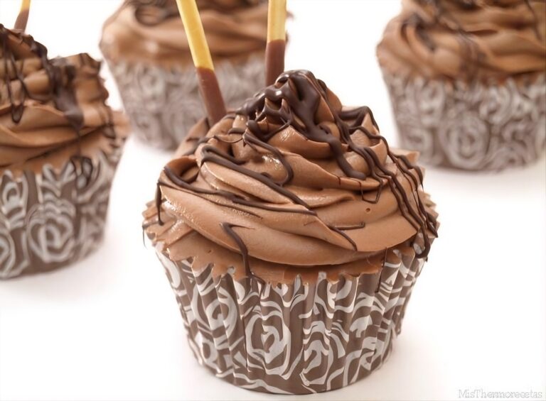 Cupcakes de Mikado 4 Cupcakes de Mikado