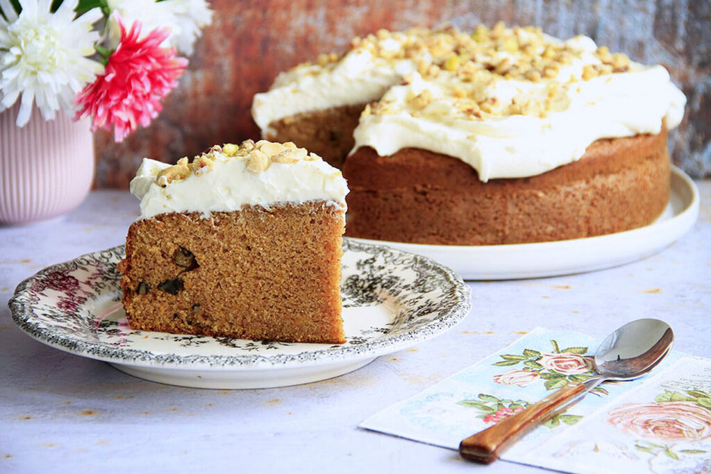 Pastel de calabaza con frosting de queso (Pumpkin Bars)