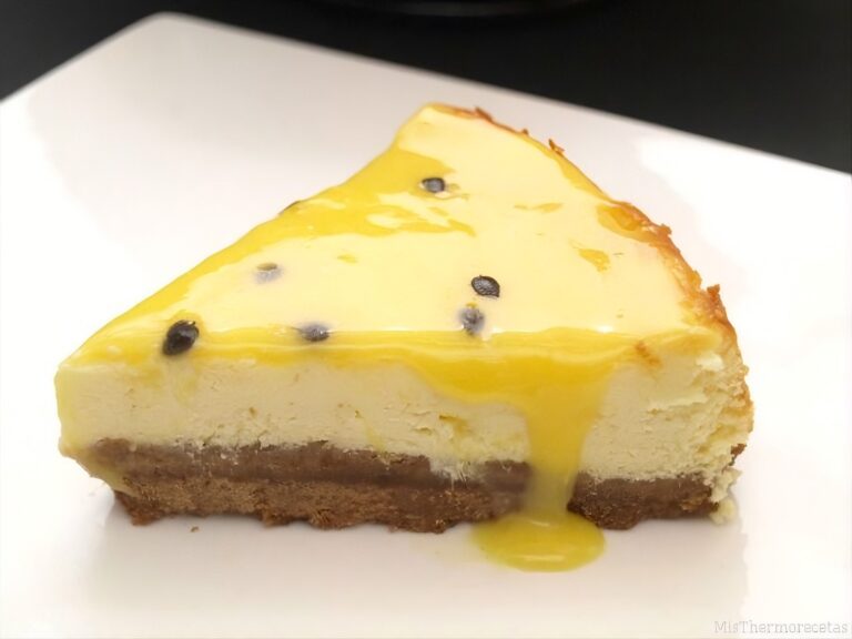 Cheesecake de maracuyá 8 Cheesecake de maracuyá