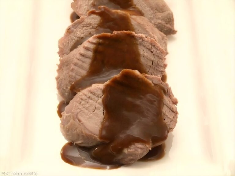 Solomillos de cerdo ibérico con hierbas a la sal y salsa de Pedro Ximénez 8 Solomillos de cerdo ibérico con hierbas a la sal y salsa de Pedro Ximénez