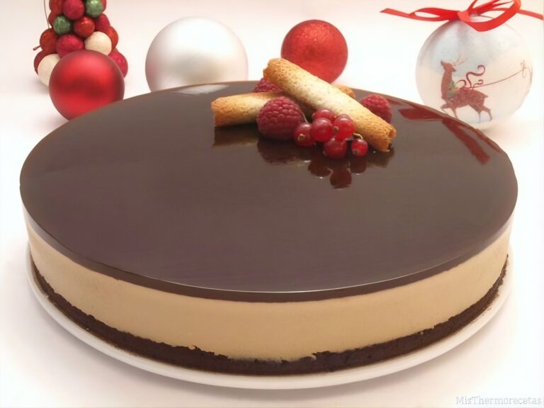 Tarta de chocolate blanco y crema de orujo 1 Tarta de chocolate blanco y crema de orujo