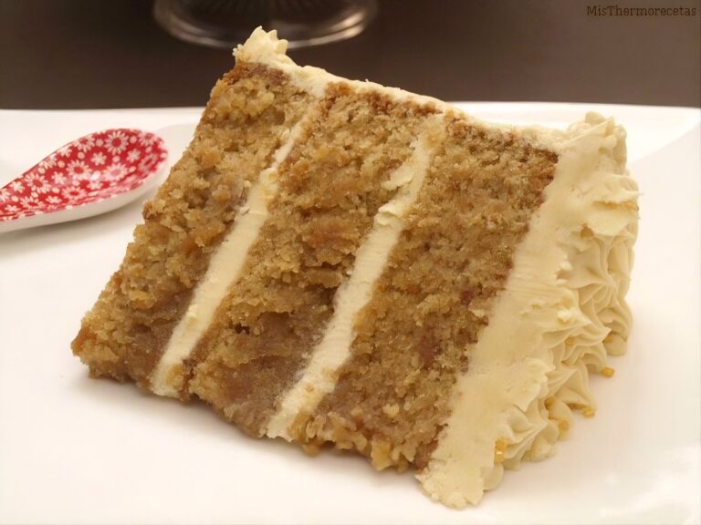 Layer cake de turrón de Jijona 4 Layer cake de turrón de Jijona