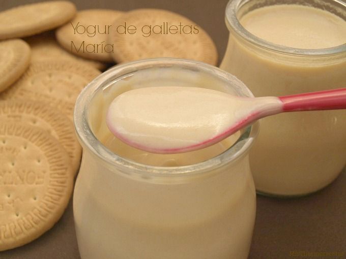 Yogur de galletas María