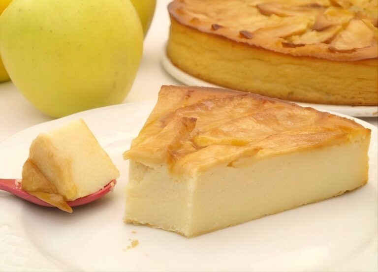 Tarta de manzana, al horno