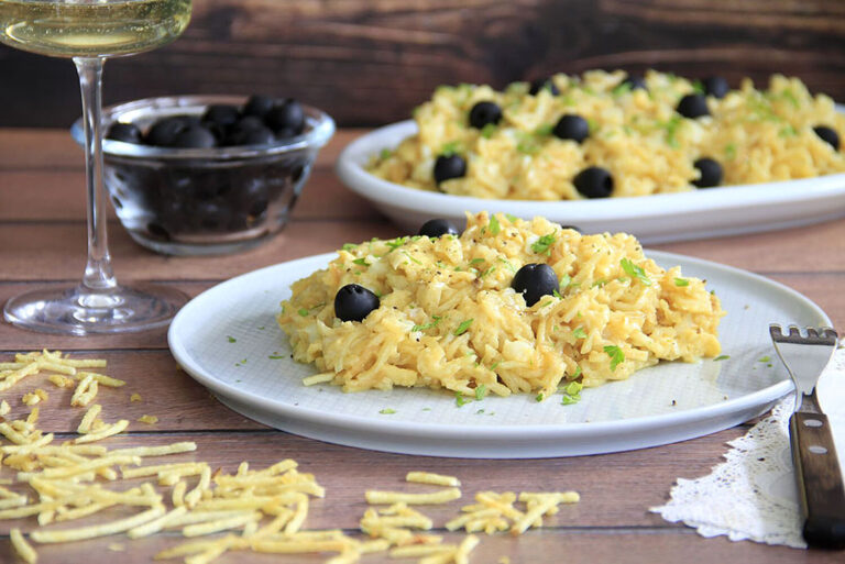Bacalao dorado (Bacalhau à brás) 5 Bacalao dorado (Bacalhau à brás)