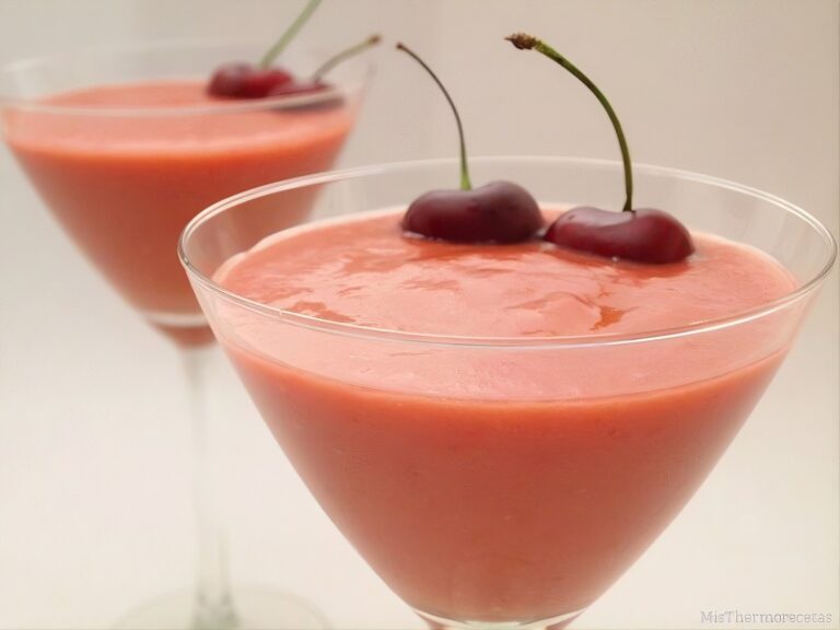 Gazpacho de cerezas
