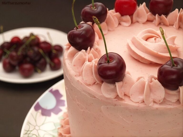 Layer cake de cerezas