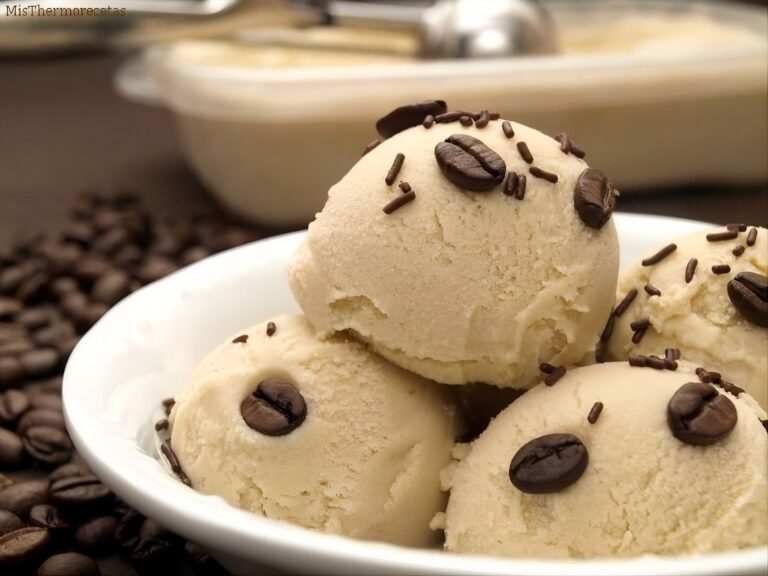 Helado de café y mascarpone