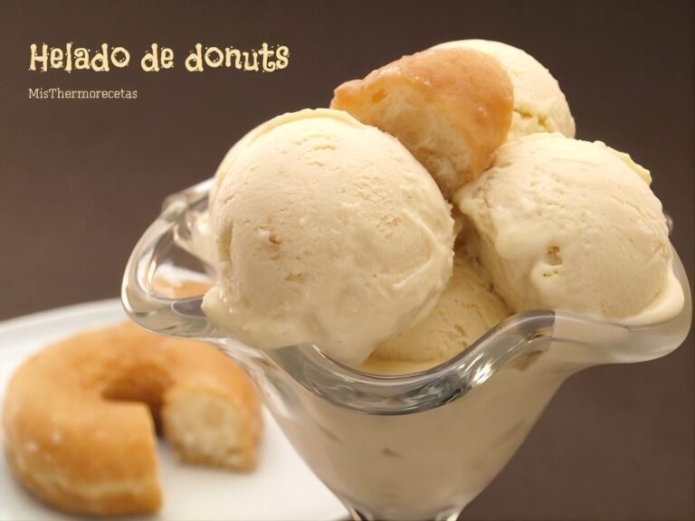 Helado de donuts 3 Helado de donuts