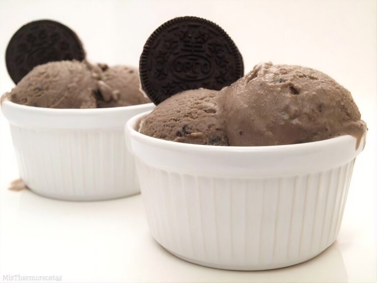 Helado de galletas Oreo