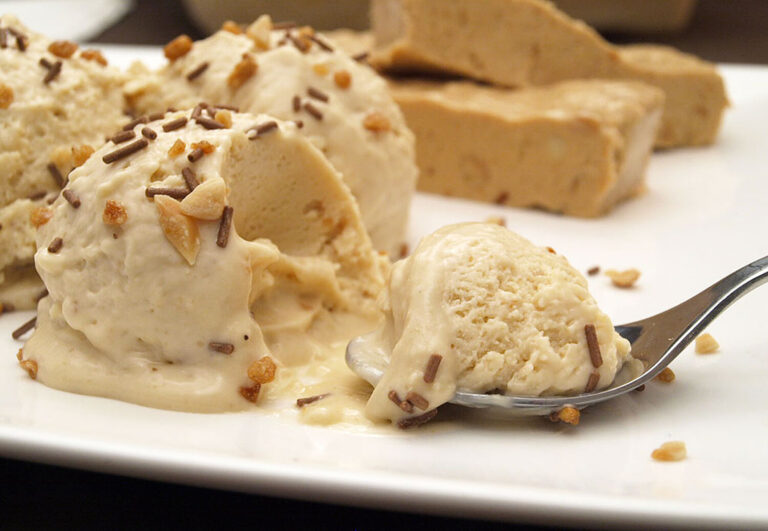 Helado de turrón de Jijona 15 Helado de turrón de Jijona