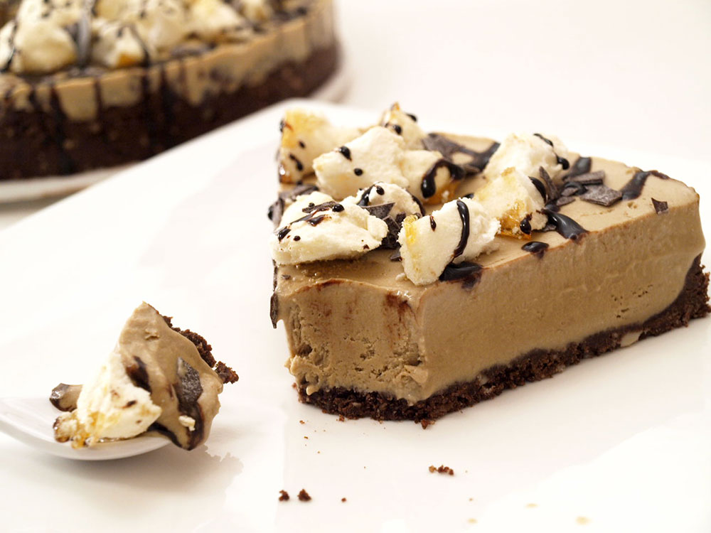 Tarta helada de café